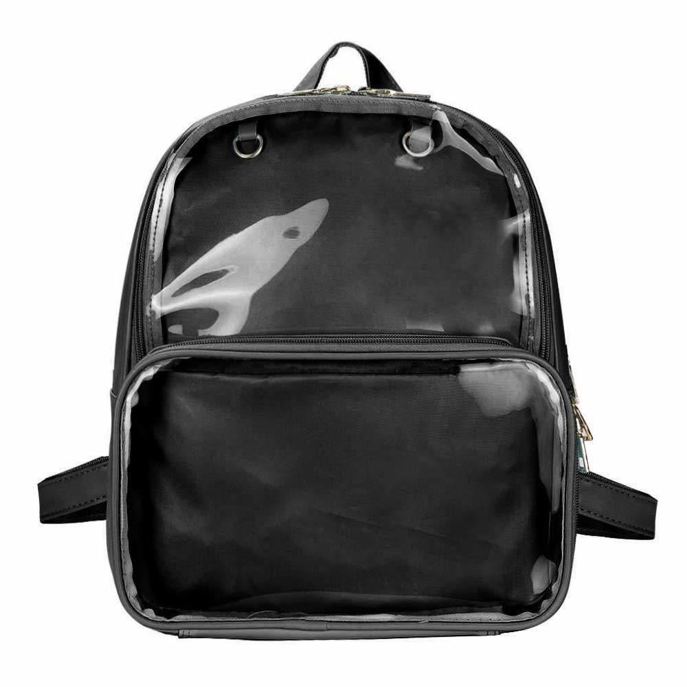 Ita Bag Double Window Candy PU Leather Backpack Kawaii Pins Bag with insert🦋